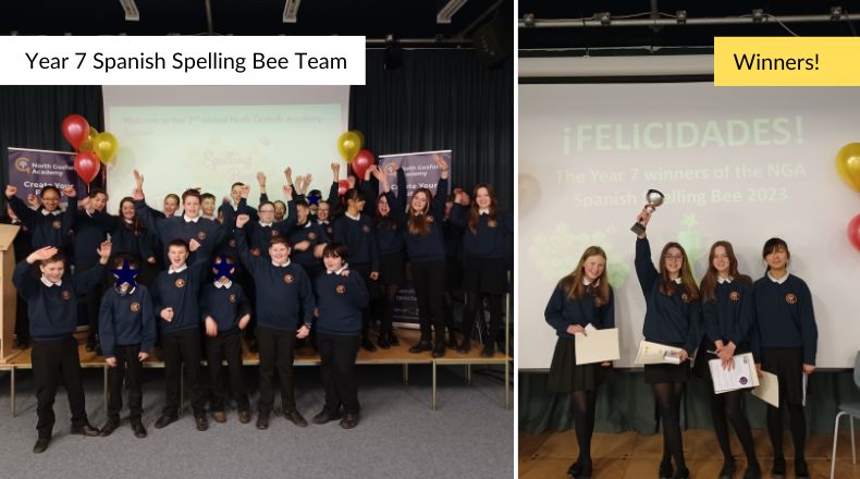 Year 7 Spanish Spelling Bee Team