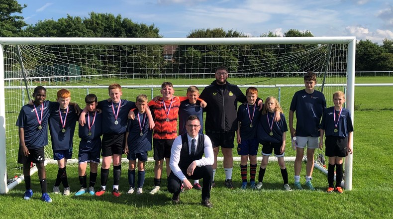 North Gosforth Academy Year 7 football team 