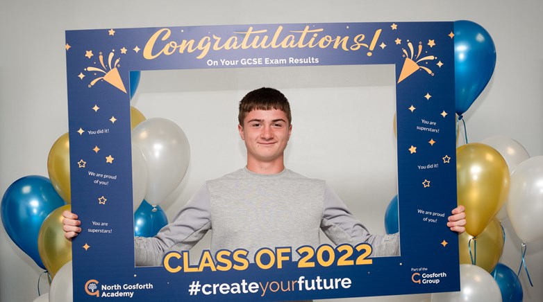 North Gosforth Academy GCSE Results Day
