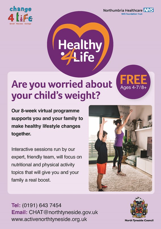 Healthy 4 Life flyer
